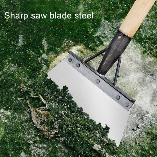 Multifunctional Cleaning Shovel Sharp Flat Not Include Pole Heavy Duty Garden Spade Shovel Lawn Edging Weed Animal Dump Removal