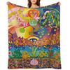 The Incredible String Band Album 5000 Spirits Throw Blanket Flannel Fabric Sofa Quilt Sofas blankets ands Blankets