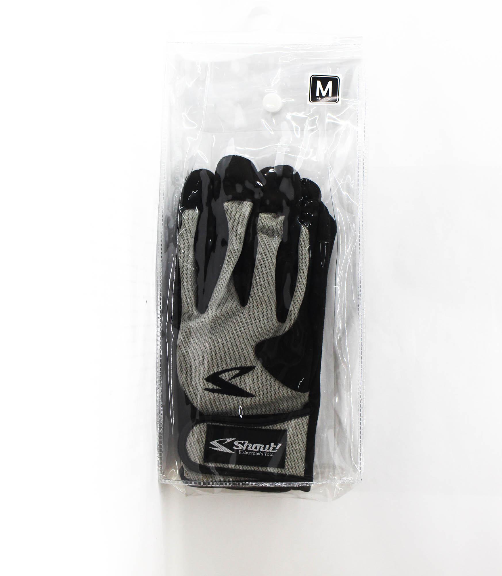 

Shout 726-SG Короткие сетчатые перчатки серые размер M (0646)