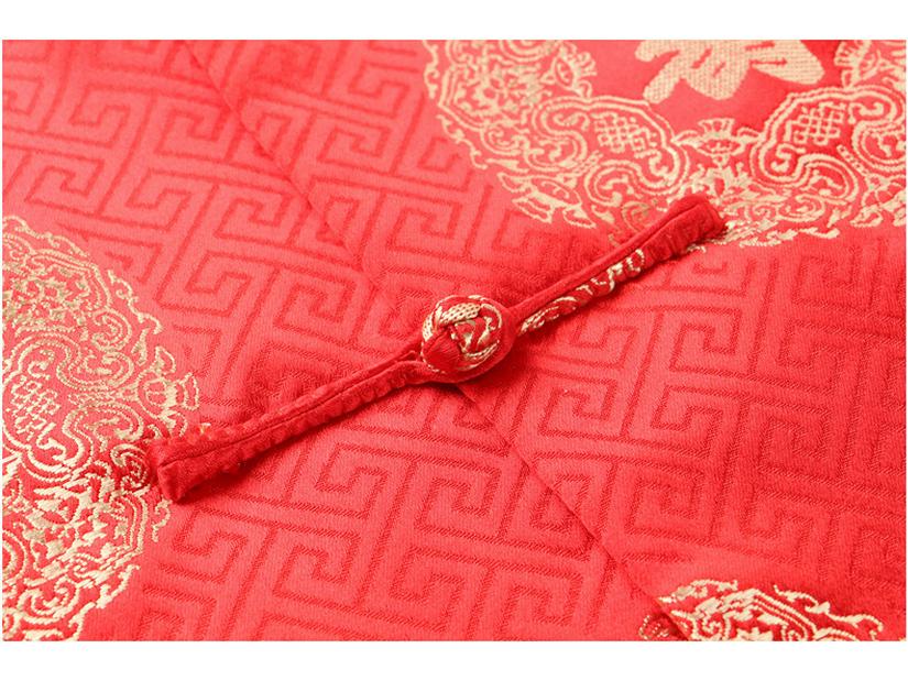 Men's Brocade Tang Jacket: Festive Chinese-Style Cotton Top for Autumn/Winter