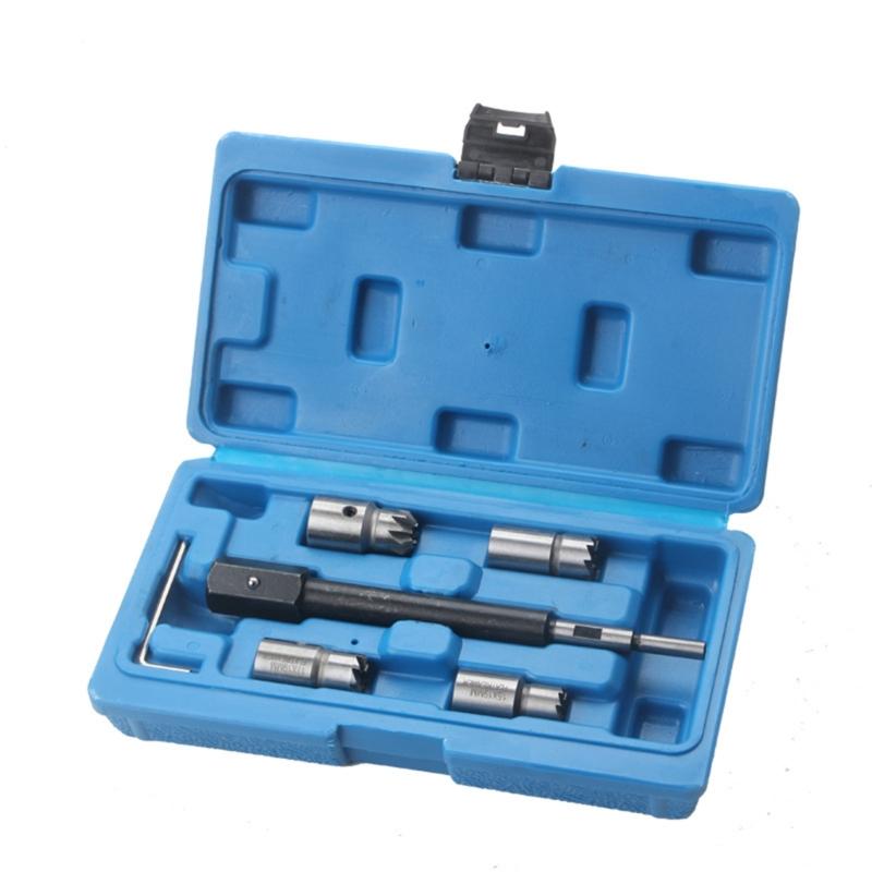 

Professional Grade Fuels Injector Seat Reamer Set Heavy Duty Steel Construction For Mechanics DIYer Automotive Repair 1