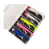 Tolure Jig Head Lure 18g 24g 30g Soft Plastic Fishing Lure with Sharp Hook Sea Fishing Freshwater Fishing Jig Head 5pcs/Set
