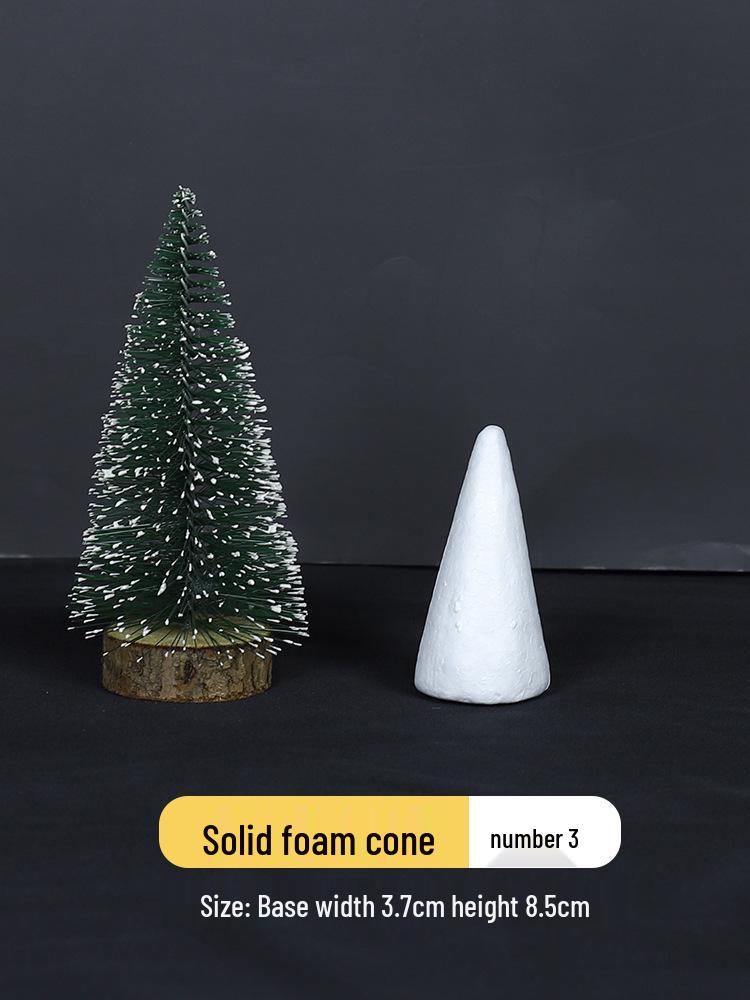 Weihnachtsbaumkegel Schaumstoffform: DIY Styropor Kuchen- & Macaron-Turm Modell