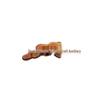 2.3cm Translucent Plastic Snowman and Santa Claus Nose Figurine Accessory