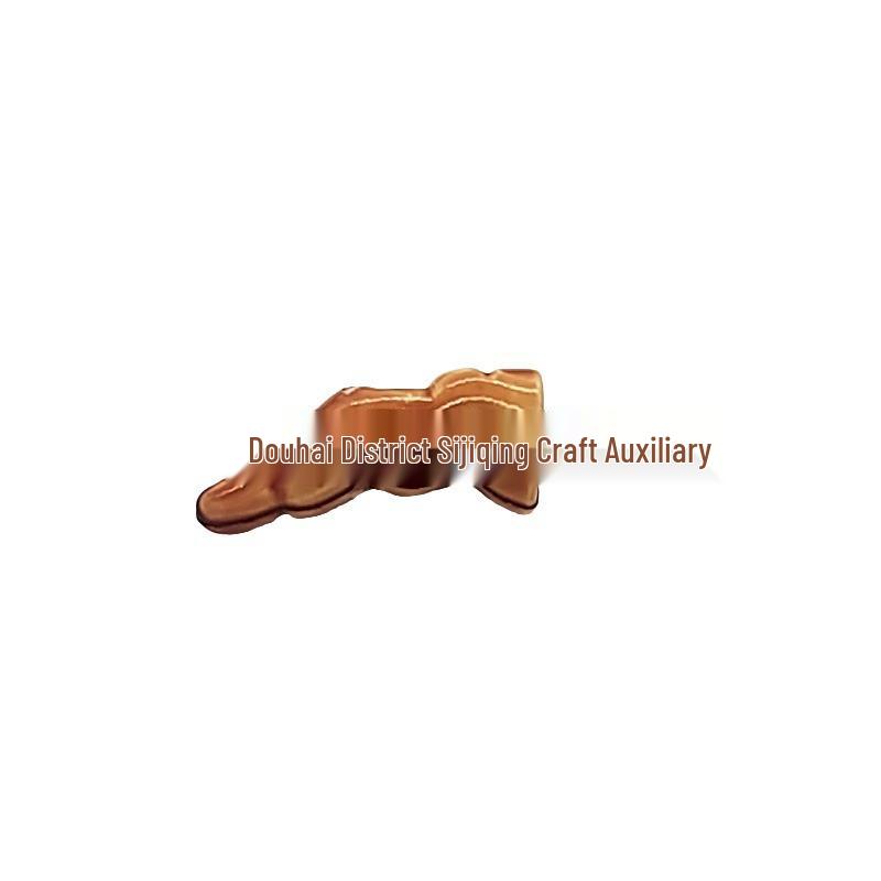 2.3cm Translucent Plastic Snowman and Santa Claus Nose Figurine Accessory