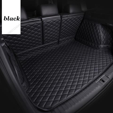 Car trunk mats for Tesla Model Y 2021 - 2024 waterproof cargo liner boot carpets Easy to clean Easy to clean Scratch-resistant