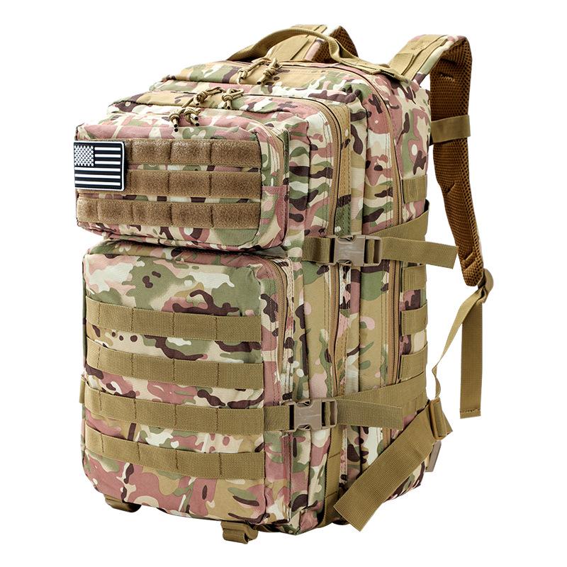 Taktischer 3P Rucksack mit großer Kapazität für Outdoor, Militär, Bergsteigen, Radfahren, Sport und Camping