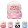 Pretty Girls Love Embroidery Color Matching Truck Driver Hat European and American Men's and Women's Sunshade Baseball Caps