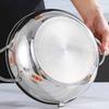 Stainless Steel Deep Frying Pot 2.2/3.2/4.2L Mini Cooking Fryer Fryer Pot  Household Cooking
