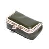 Münztasche Tragbar Kiss Lock Geldbörse Exquisite Tasche Leder Schmuckbeutel Anti-verloren Einfache Kleine Tasche Frau Mädchen