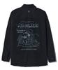 ULKIN [Disney] Oversized Patchwork Shirt_Black