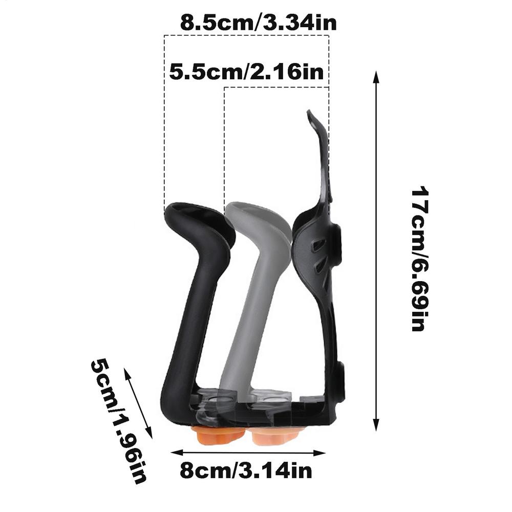 Bicycle Water Bottle Cage Cycling Water Bottle Stand Bottle Holder Cages Lightweight Water Bottle Holder Adjustable Bottle Cage чёрный