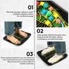35CM Foot Massage Mat Reflexology Walk Stone Road Foot Massage Acupoint Mat Acupressure Relaxes Long Sitting Foot Care Tools