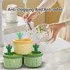 1pc Cactus Sink Drain Strainer Press Automatic Dumping Basket Multi-functional Use Filter Net for Tub Kitchen Waste Collector