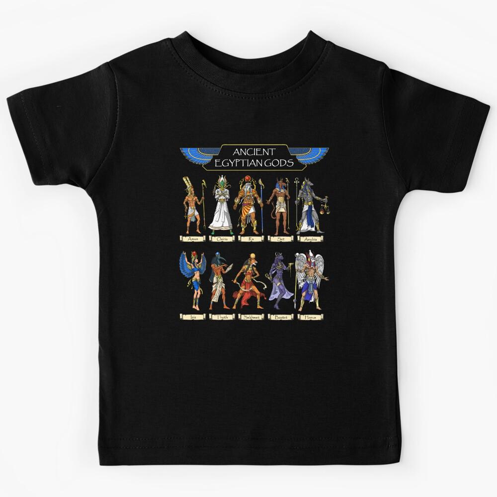 Ancient Egyptian Gods Kids T-Shirt 140