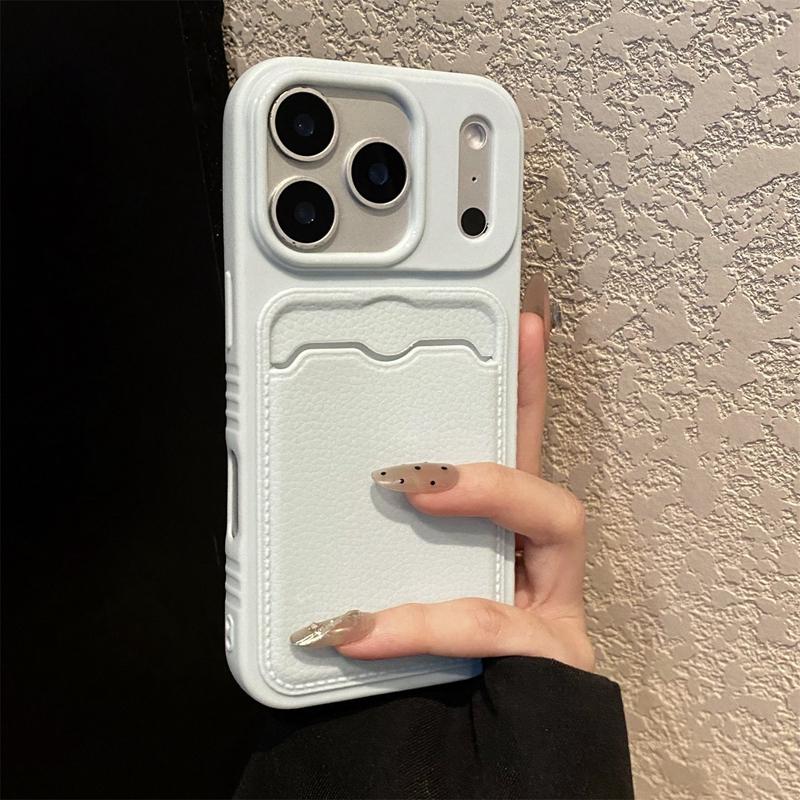 Luxury Shockproof Leather Wallet Phone Case For iPhone 11 12 13 14 15 16 17 Pro Max Plus Soft TPU Bumper Back Cases Cover