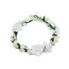 S160707 Artificial Flower Hairband And Bracelet Set Fabric Material For Women And Girls