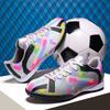 Student Broken Nail Sports Shoes Men and Women Youth Game Grass Football Shoes Long Nails Low Top New Training