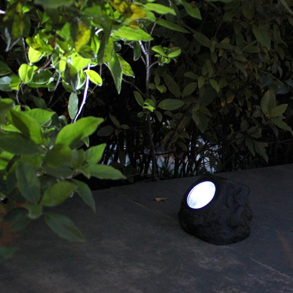 Outdoor Solar Power Light LED Waterproof Garden Lamp Imitation Stone Lamp Garden Lawn Decorations