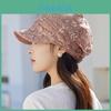Style Ladies Spring Summer Hat With Lace Mesh And Beaded Star Pattern For Casual Wear