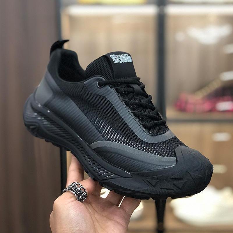 Sneakers Mens Mesh Designer Casual Shoes for Men Fashion Microfiber Hiking Shoes Breathable Platform Shoes Anti-slip Men Shoe