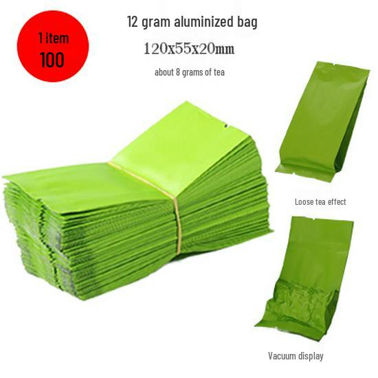 Small 5g Vacuum-Sealed Black & Green Tea Pack with Aluminum Foil Lining