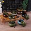 Ceramic Ice Cracking Incense Burner Coil Cone Stick Incense Burner Holder Home Ornaments Japanese Incense Burners Zen Decor 7