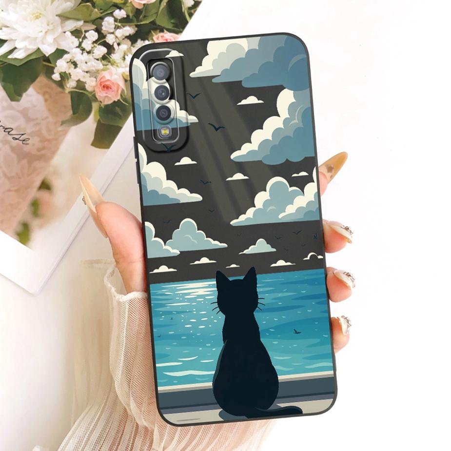Handyhülle mit niedlichem Katzen- und Entenmotiv für Samsung Galaxy A7 2018 (SM-A750F) und Samsung A9 2018 (SM-A920F).