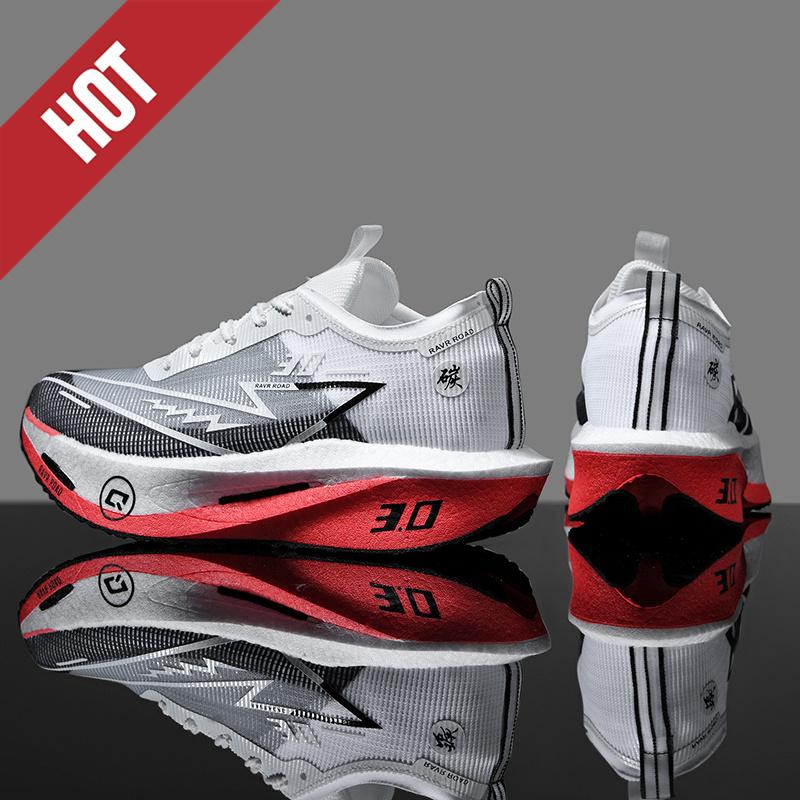 Running Shoes Men Sports Marathon Carbon Plate Breathable Lightweight Women Comfortable Athletic Leisure Sneakers Footwear