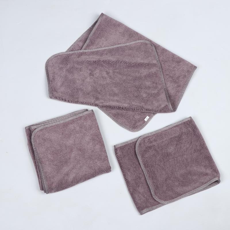 3Pcs Super Soft Microfiber Face Towel Set Spa Beauty Salon Towel Pack Bandana Bath Towel For Spa Mask Removing Face Wrap