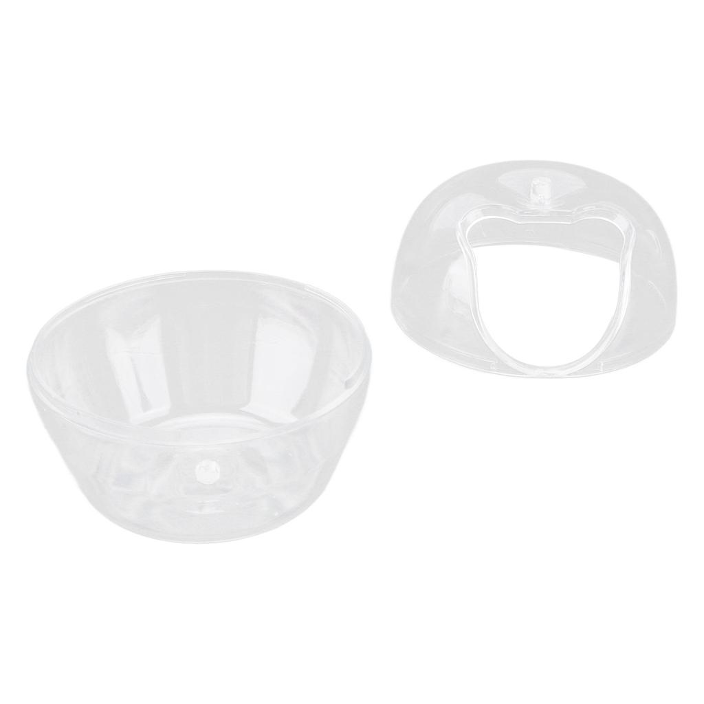 Hamster Sand Bathtub Mini Transparent Bathroom Apple Shaped Golden Hamster Toilet Dual UseL