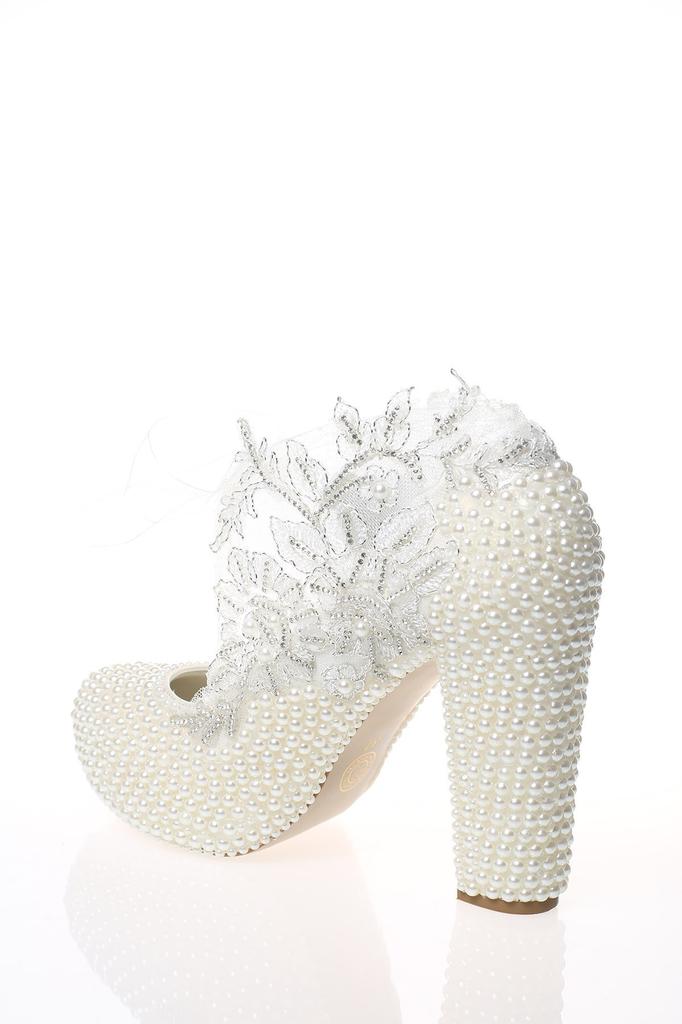 Damenmode-Perlenschuhe für Party