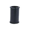4 Pcs Black Rubber Mic Spacer Sleeves High Quality Elastic Anti-Drop for Outdoor Events Broadcast Voice Recording