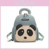 Panda Shaped Letter Backpack Childrens Cartoon Bag Detachable Strap Shoulder