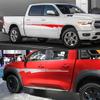 Pickup Striped Sticker Vintage Style Retro Styling Vinyl Film Waterproof Decals Auto Door Side Decorative Decal Auto Accessories