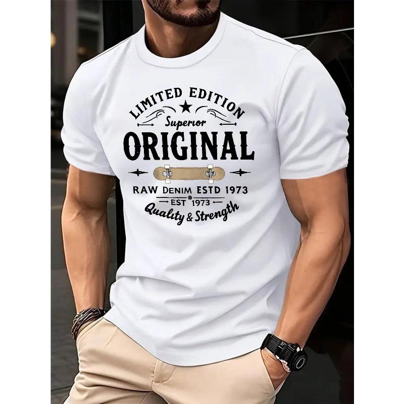 Ump Cotton Men s T-shirt, Summer Men s T-shirt, Men s Sports T-shirt, Printed T-shirt, Micro-stretch Clothing, Casual Style, Summer T-shirt S белый