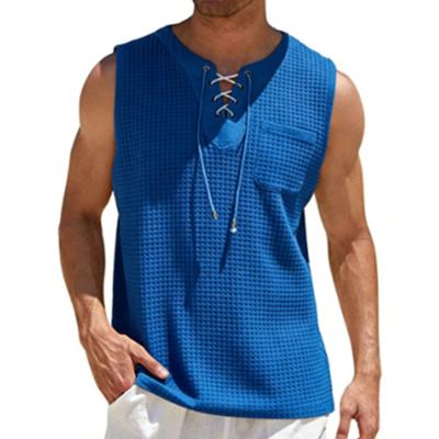 Gilet Chemise Décontracté Sans Manches Tendance pour Homme