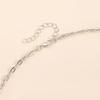 Celestials Inspired Layer Chain Necklace With Crystals Accent Imitation Pearls Clasp Adjustable Length