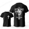 Men Christian T-Shirt Clothing,Unisex Funny Mens Shirt,Vintage Bible Verse Men's Tee TShirt,short Sleeve Faith Tee Jesus Tops