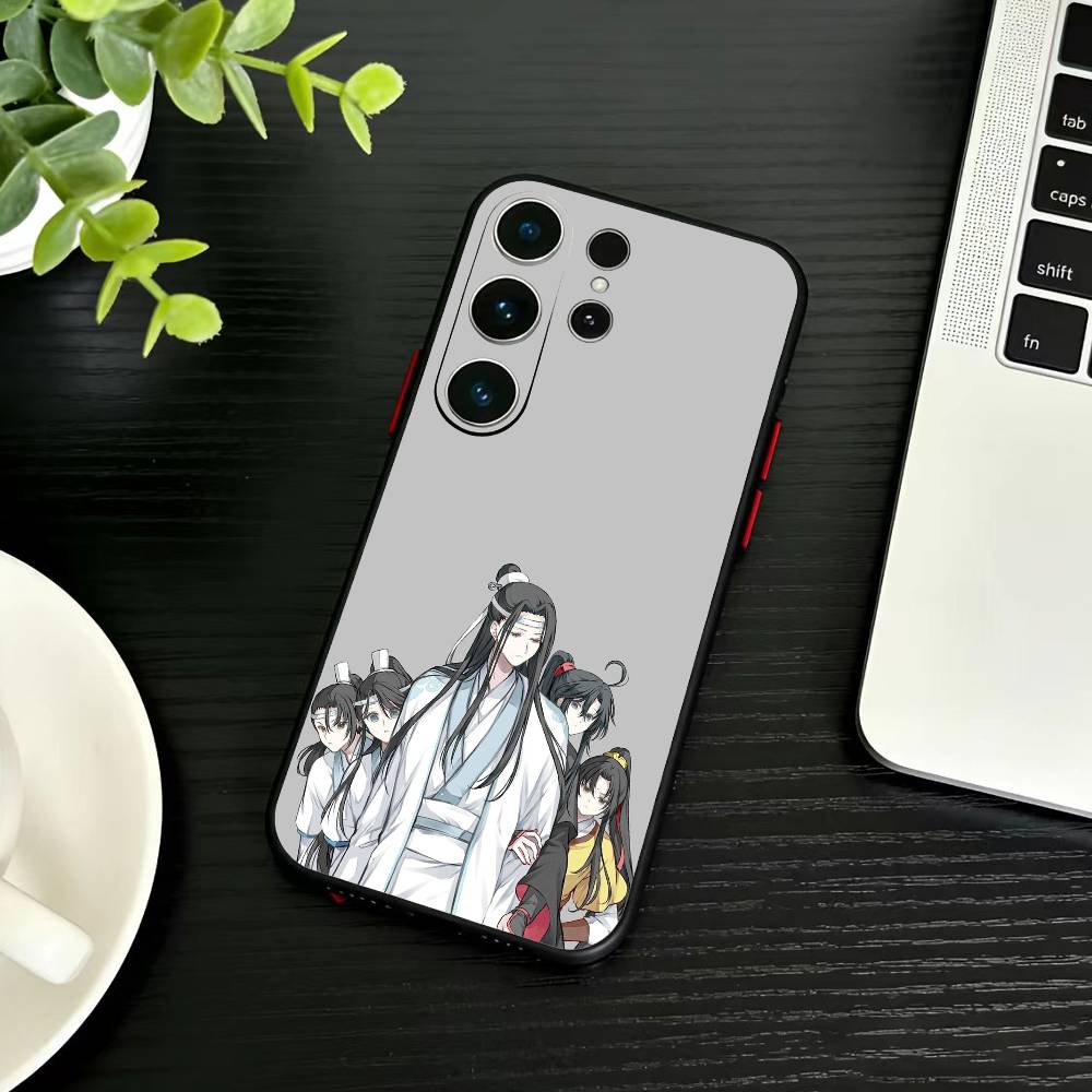 Grandmaster M-Demonic Cultivation Phone Case For Samsung S26,S25,S24,S23,S22,S21,S20,Ultra,Plus,FE Black Soft Cover