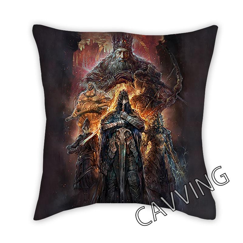 

Темные души 3D-печать полиэстер декоративные наволочки бросок чехол для подушки квадратные наволочки на молнии подарки