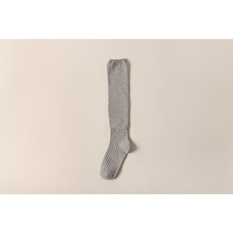 Chaussettes Amincissantes de Couleur Unie, Chaussettes Mollet Femme, Chaussettes Longues Printemps et Automne, Chaussettes Hautes, Chaussettes Au-dessus du Genou