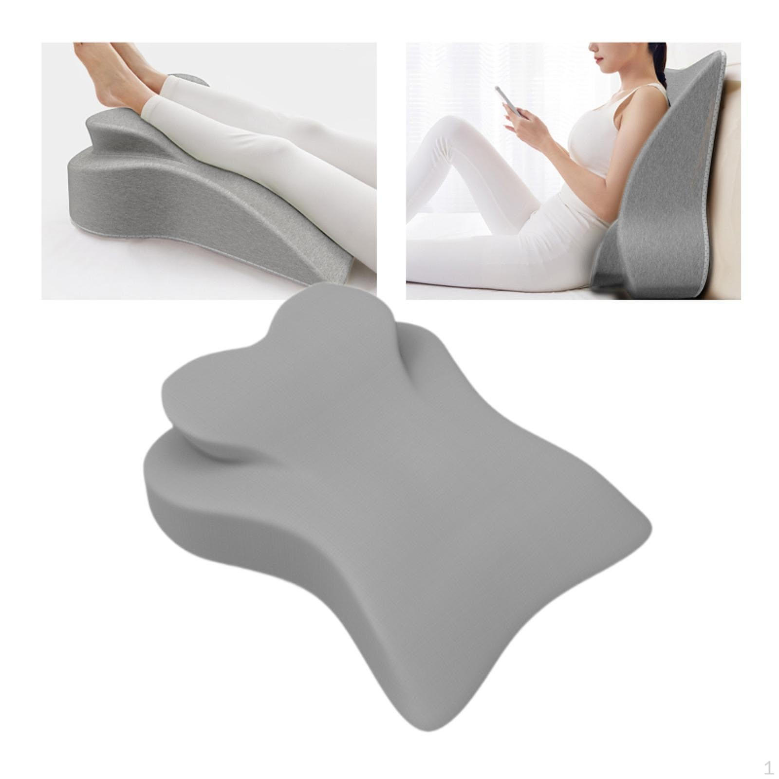 

Face Down Pillow Back Support Breathable Soft Multipurpose Decoration Prone Position Lie Light Gray