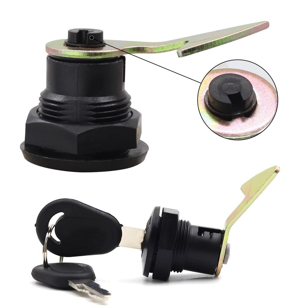 Biqing Motorradkofferschloss mit 2 Hinteren Heckbox Motorrad Aufbewahrungsbox Schrankverschluss Werkzeug für Elektrofahrzeuge Schlüssel, Schloss, Schloss,