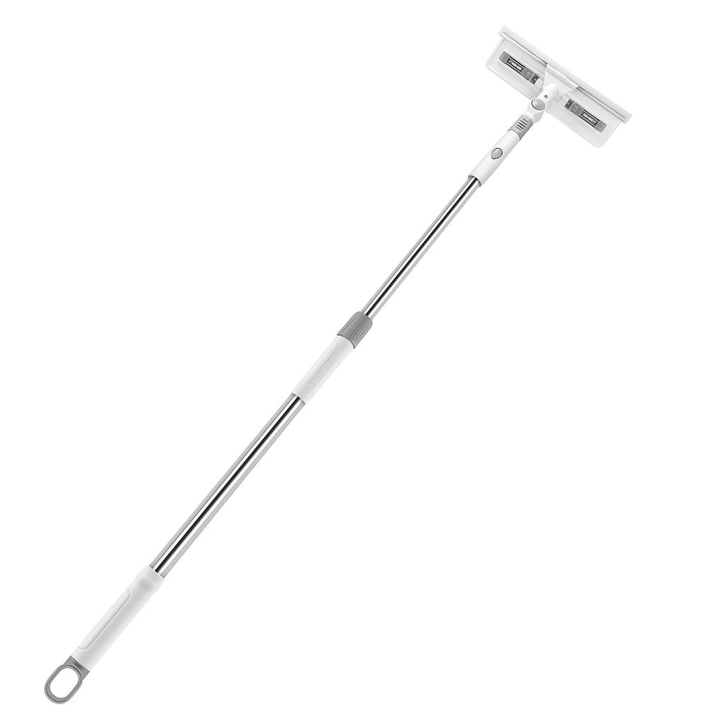 Dovhmoh Water Glass Window Screen Scrub Cleaning Glass Cleaning Window Wiper for Home Removes Window High Places Extension Pole Professional Glass