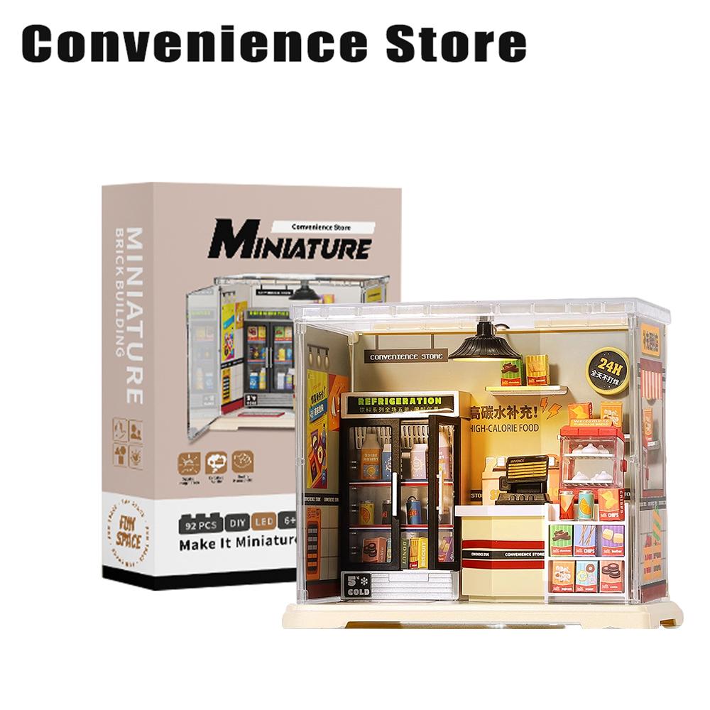 Nuovo Modello di Casa in Miniatura Fai-da-Te con Luci Morbide Alta Qualità nei Dettagli Assemblaggio Facile in 1 Ora Regalo Perfetto per Compleanno e Natale