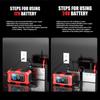 12V/24V 10A Multifunction Smart Charger for Motorcycle, Car & Van Repair