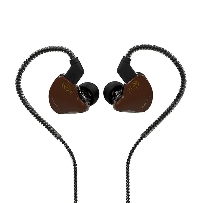 

[The bass is quite resonant and the range is wide] CCZ DC01 Coffee bean wired earphones ear monitor ear hook type Immersive bass 10mm dual magnetic