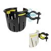 1Pcs Bicycle Accessories 2-In-1 Bicycle Universal Mobile Phone Holder&Cup Holder Multifunction Baby Stroller Phone Holder