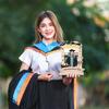 Graduation Wooden Tabletop Photo Frame Class of 2026 Grad Gift for Senior College Tabletop Decorative Photo Frame Drop Shipping